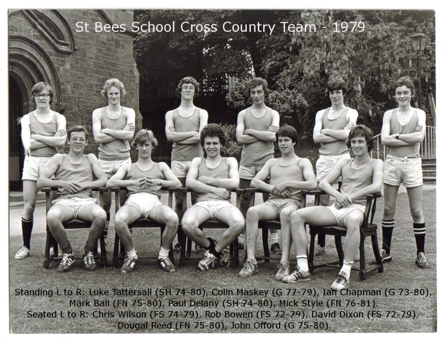 1979 Cross Country Team Photo